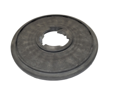 Tellerbürste ohne Beborstung