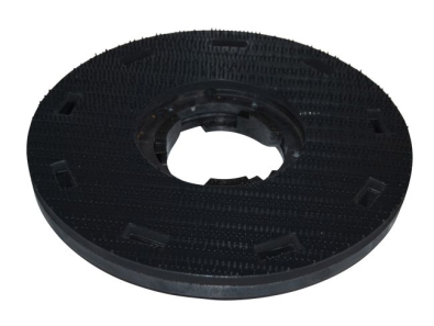 Preview: Treibteller für Pads bis 380 mm Vollhaftbelag schwarz mit Moosgummi