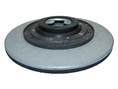 Treibteller mit DOM für Pads bis 530 mm Vollhaftbelag schwarz mit Moosgummi - Single 53