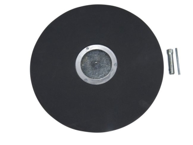 Preview: Treibteller für Schleifscheiben mit Montageschlüssel Zellkautschuk 10 mm - Single 53