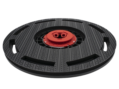 Treibteller für Pads bis 530 mm - AquaStop - ab Bj. 2019 Vollhaftbelag schwarz ohne Moosgummi - Scrubmaster B45-510 mit TBU / Hakomatic B45-510