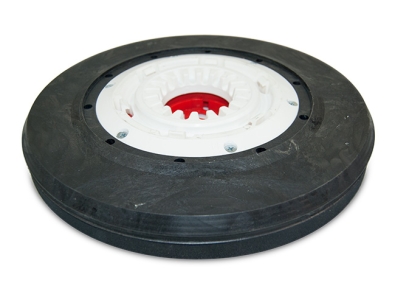 Treibteller für Pads bis 355 mm - bis Bj. 2018 Vollhaftbelag schwarz mit Moosgummi (2 Stück)