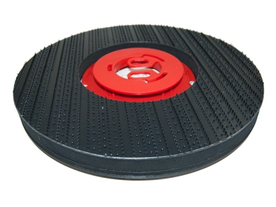 Treibteller für Pads bis 355 mm - bis Bj. 2018 Vollhaftbelag schwarz mit Moosgummi (2 Stück)