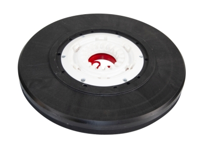 Treibteller für Pads bis 410 mm - bis Bj. 2018 Vollhaftbelag schwarz mit Moosgummi (2 Stück)