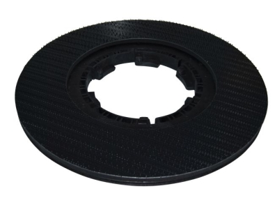 Treibteller für Pads bis 560 mm Vollhaftbelag schwarz mit Moosgummi