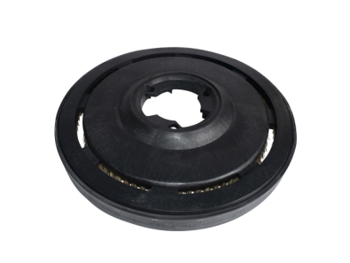 Treibteller für Pads bis 560 mm - AquaStop  Vollhaftbelag schwarz mit Moosgummi