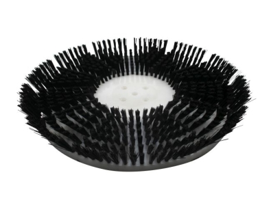 Schrubbbürste - mittel Poly 0,5 glatt schwarz/Poly 0,7 glatt schwarz - Orbot Spray Borg