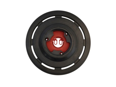 Treibteller für Pads bis 460 mm - Aquastop - ab Bj. 2019 Vollhaftbelag schwarz ohne Moosgummi