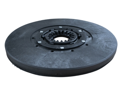 Treibteller für Pads bis 430 mm Vollhaftbelag schwarz mit Moosgummi