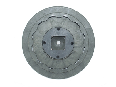 Treibteller für Pads bis 250 mm Vollhaftbelag schwarz mit Moosgummi - Ecobot Scrubber 50