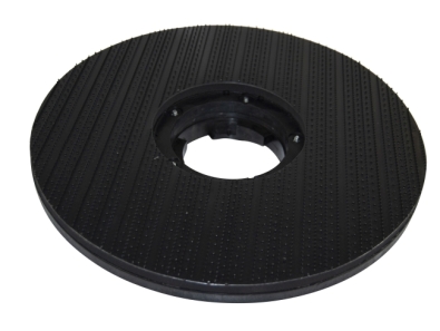 Preview: Treibteller für Pads bis 430 mm Vollhaftbelag schwarz mit Moosgummi