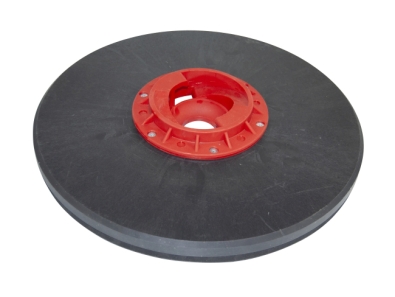 Treibteller für Pads bis 430 mm Vollhaftbelag schwarz mit Moosgummi