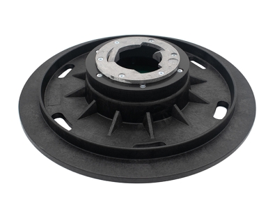 Treibteller mit DOM für Pads bis 430 mm Vollhaftbelag schwarz ohne Moosgummi