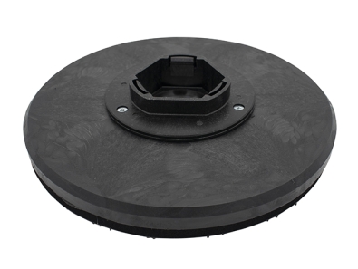 Treibteller für Pads bis 325 mm Vollhaftbelag schwarz mit Moosgummi