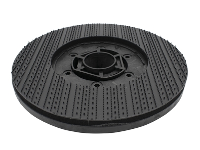 Preview: Treibteller für Pads bis 325 mm Vollhaftbelag schwarz mit Moosgummi