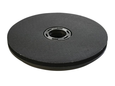 Preview: Treibteller-Kit für Pads bis 225 mm (2 Stück) Streifenhaftbelag schwarz mit Moosgummi - Swingo 250