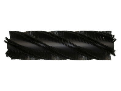 Kehrwalze Poly 0,75 glatt schwarz/Welldraht 0,3 vz