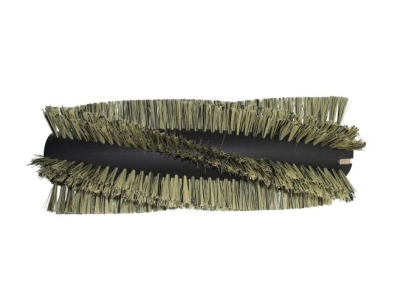 Kehrwalze Poly 0,4mm beige/0,75 mm schwarz gewellt
