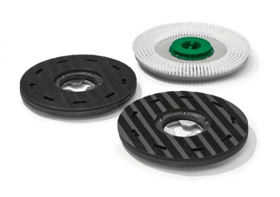 Treibteller für Pads bis 410 mm Vollhaftbelag schwarz ohne Moosgummi