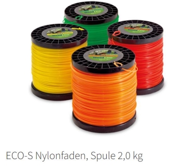 ECO-S Nylonfaden grün 576 meter lang 2,00 mm rund