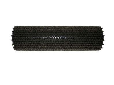 Walzenbürste Rosshaar 2W 0,1 glatt grau-braun - Double-X 420