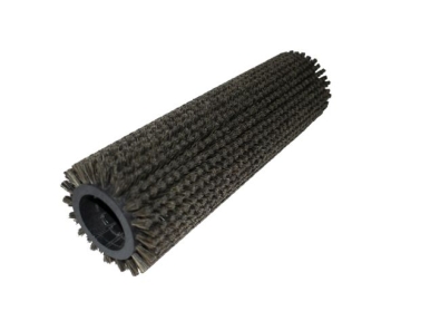 Walzenbürste Rosshaar 2W 0,1 glatt grau-braun - Double-X 420