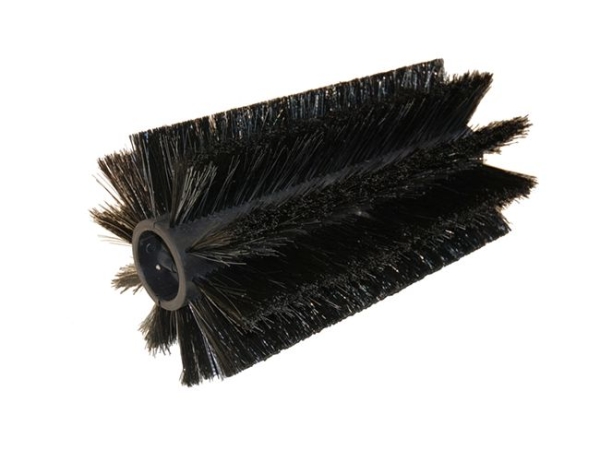 Kehrwalze Poly 0,4 glatt schwarz/Welldraht 0,3 vz - KS600