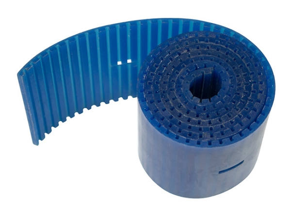 Sauglippe vorne Polyurethan blau - RA700