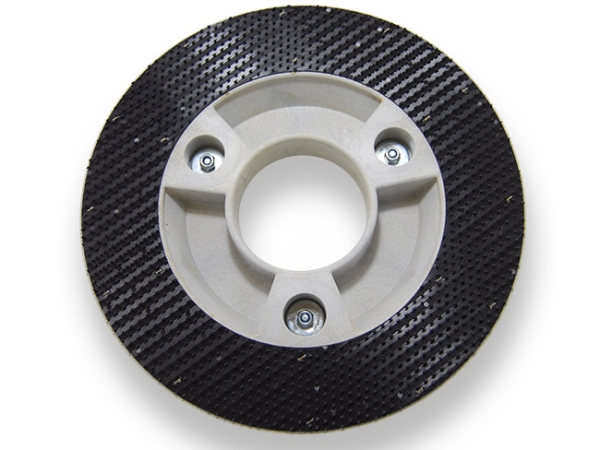 Treibteller für Pads bis 305 mm Vollhaftbelag schwarz ohne Moosgummi