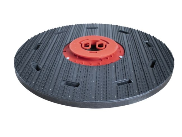 Treibteller für Pads bis 410 mm Vollhaftbelag schwarz ohne Moosgummi
