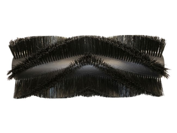 Kehrwalze Poly 1,0 glatt schwarz/Welldraht 0,4 vz - CS70 (neuere Version)