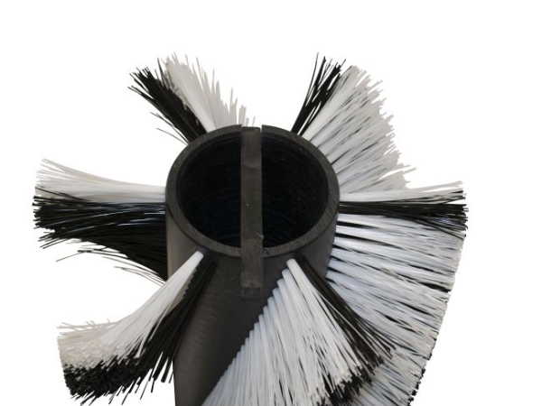 Kehrwalze Poly 1,0 glatt schwarz/1,0 glatt weiß - CS70 (ältere Version)