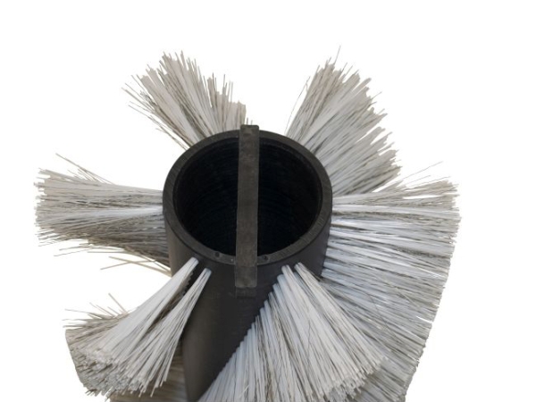 Kehrwalze Poly 1,0 glatt schwarz/Welldraht 0,4 vz - CS70 (ältere Version)