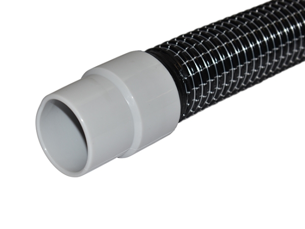 Saugschlauch Schwarz / Weiss