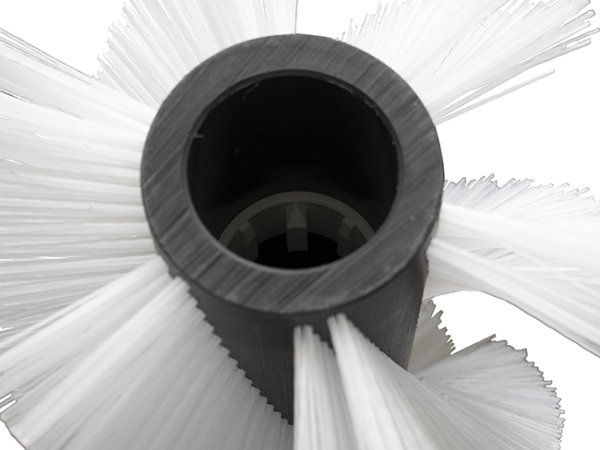 Kehrwalze Poly 1,3x1,8 mm gewellt weiß