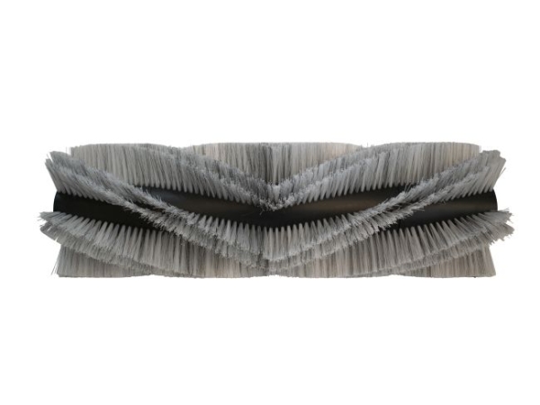 Kehrwalze Poly 1,0 glatt weiß/Welldraht 0,3 vz