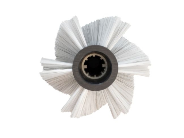 Kehrwalze Poly 1,0 glatt weiß/Welldraht 0,3 vz