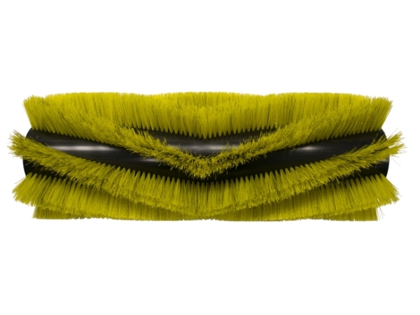 Kehrwalze Poly 0,8 gewellt gelb/Welldraht 0,4 vz