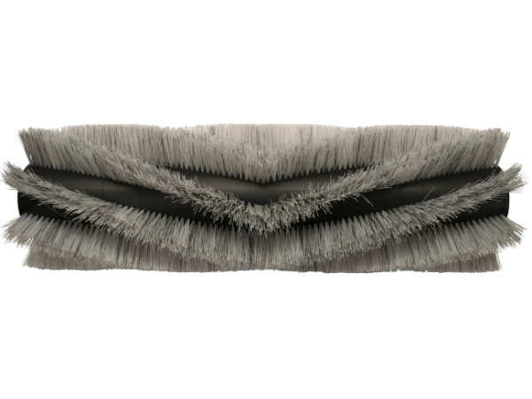 Kehrwalze Poly 1,2 gewellt weiß/Welldraht 0,4 vz