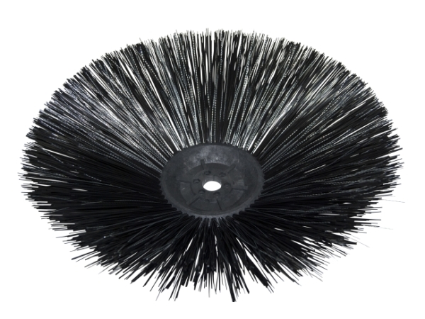 Seitenbesen Poly 1,2 glatt schwarz/Welldraht 0,5 vz - Rider 1201 E / Rider 1201 S / Rider 1201 HS