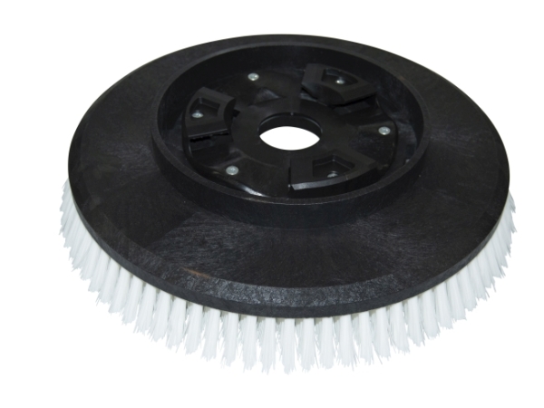 Schrubbbürste - mittel Poly 0,6 mm / 0,3 mm weiß - E75 / E75-2