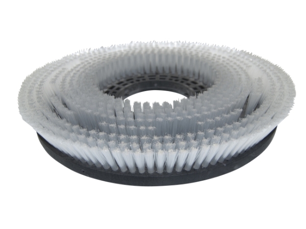 Schrubbbürste - mittel Poly 0,6 mm / 0,3 mm weiß - E83