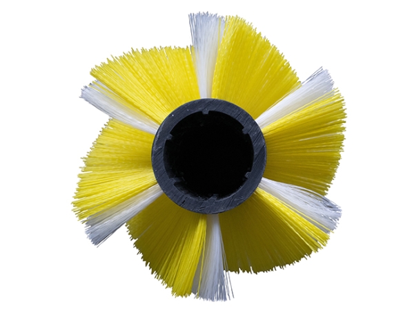 Kehrwalze Poly 1,1 gewellt gelb/Poly 0,7 gewellt weiß - FS90 (new model)