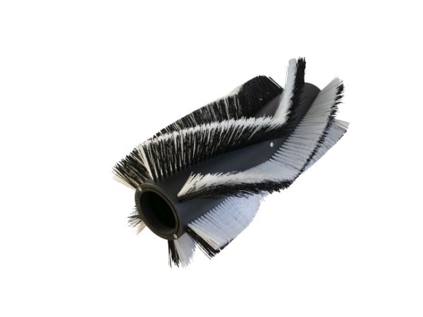 Kehrwalze Poly 1,0 glatt schwarz/Poly 0,75 glatt weiß - FSR