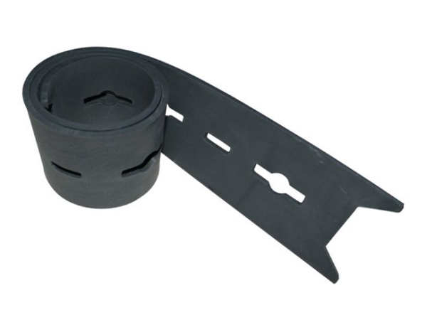 Sauglippe hinten Naturgummi grau