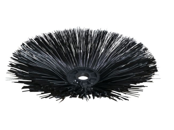 Seitenbesen Poly 1,2 glatt schwarz/Welldraht 0,5 vz - FS90 (new model)