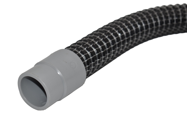 Ablassschlauch Schwarz Grau