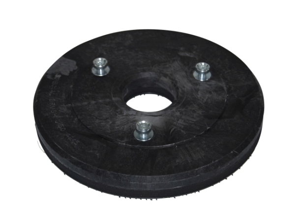 Treibteller für Pads bis 265 mm Vollhaftbelag schwarz mit Moosgummi - EM52