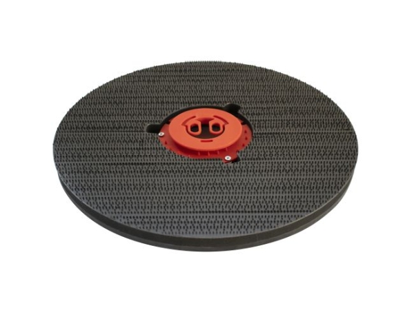 Treibteller für Pads bis 510 mm Vollhaftbelag schwarz mit Moosgummi