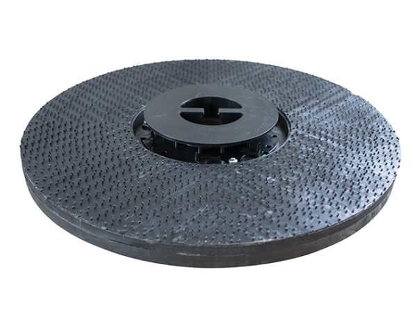 Treibteller für Pads bis 430 mm Vollhaftbelag schwarz mit Moosgummi - Mr85-B